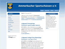 Tablet Screenshot of ammerbucher-sportschuetzen.de